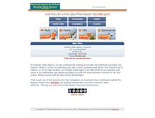 Tablet Screenshot of peoplesstateagency.com